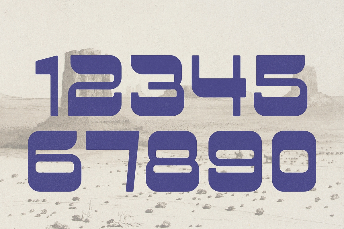 Santa Mesa – A Southwest Typeface, a Sans Serif Font by HipFonts (Photo 4 of 12)