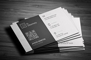 Metro Clean Business Card, a Business Card Template by bouncy (Thumbnail 1 of 4)