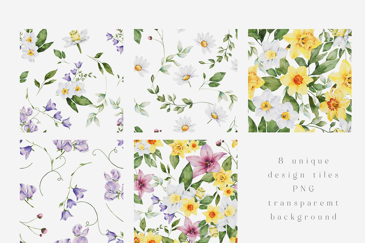 Farm Animals & Flowers Watercolour, an Animal Illustration by Busy May Studio (Photo 10 of 11)
