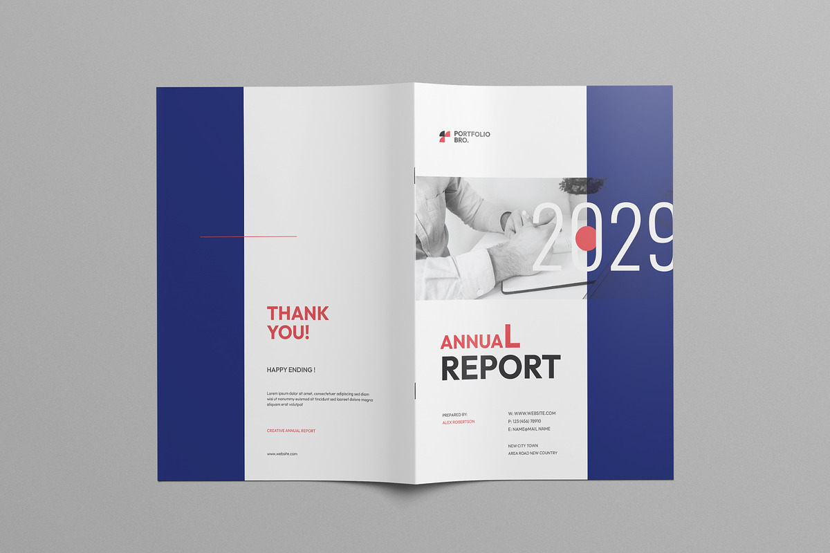 Annual Report, a Brochure Template by Pixelpick (Photo 9 of 9)