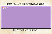 Halloween Can Glass Wrap Bundle, a Pattern Graphic by Etcify (Thumbnail 4 of 4)