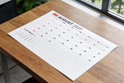 Wall Calendar 2027 (WC037-27-S), a Stationery Template by mikhailmorosin (Thumbnail 4 of 6)