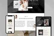 Squarespace Website Theme Template, a Squarespace Template by Peachy Branding (Thumbnail 6 of 9)