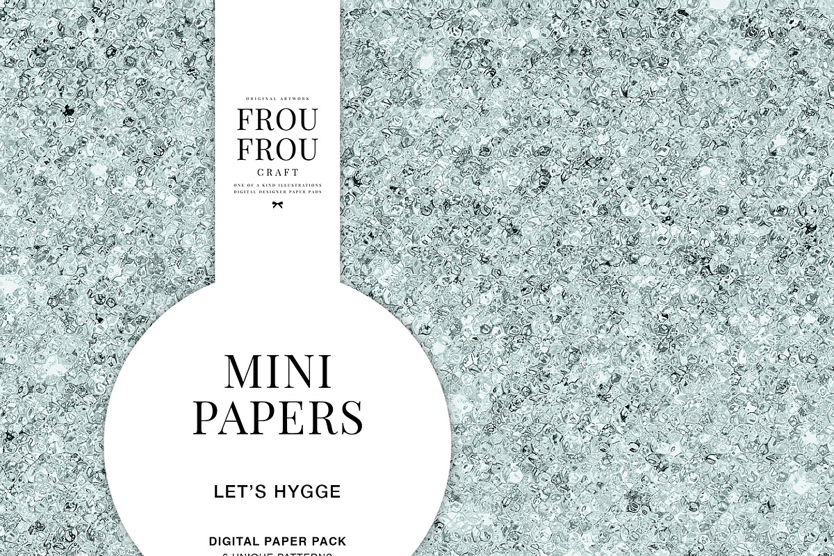Marble Rose Gold Mini Papers, a Pattern Graphic by Frou Fou Craft (Photo 6 of 7)