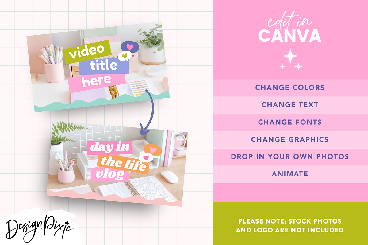 Creative Youtube Branding Kit, a Social Media Template by Design Pixie (Photo 6 of 6)