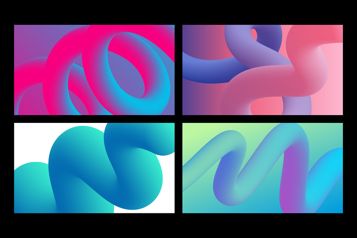 Abstract Shapes Graphics Set, a Background Graphic by Finevector (Photo 6 of 11)