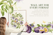 Passion Fruit Watercolor Clip Art, a Food Illustration by Elena Malgina Clipart (Thumbnail 14 of 16)