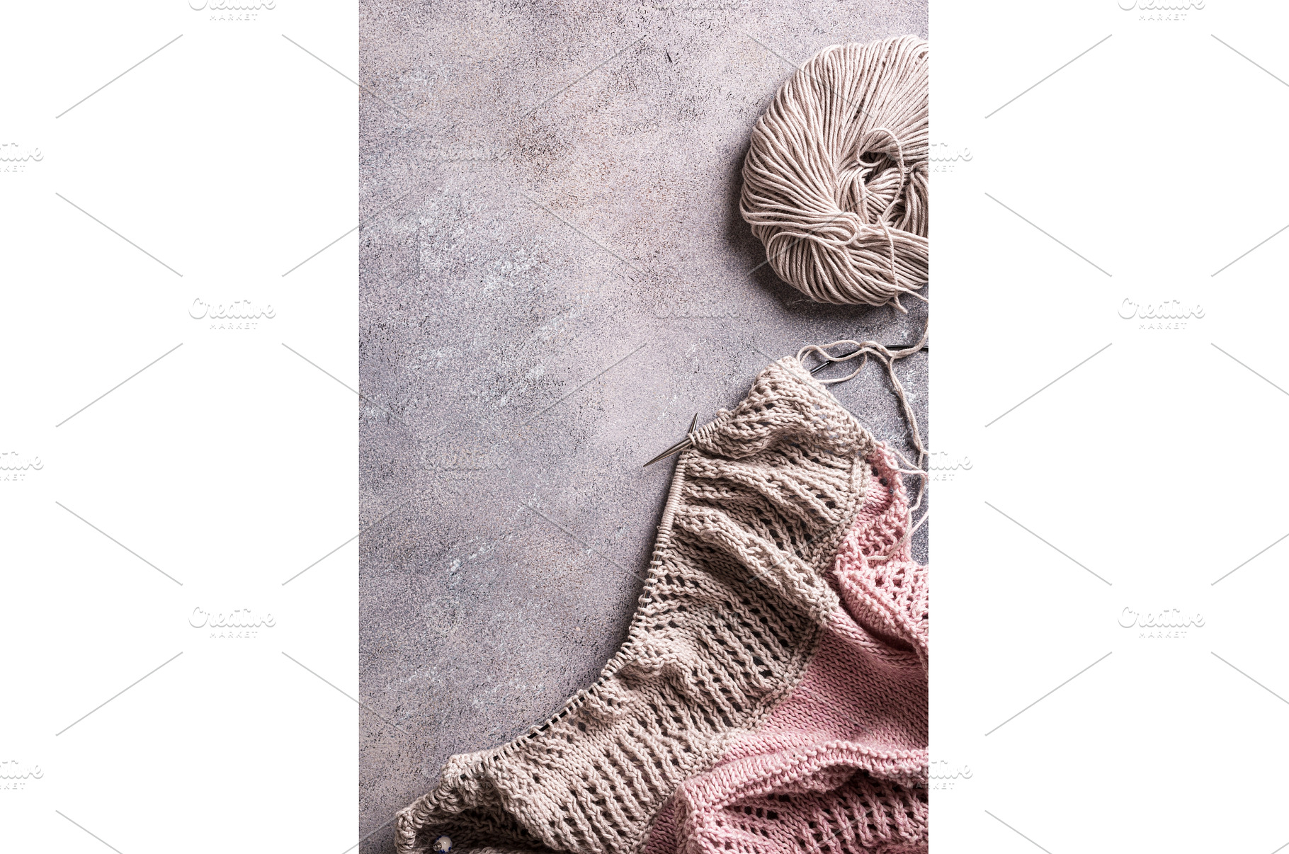 Crochet knitting yarn background, a Beauty & Fashion Photo by Iryna Melnyk Photography