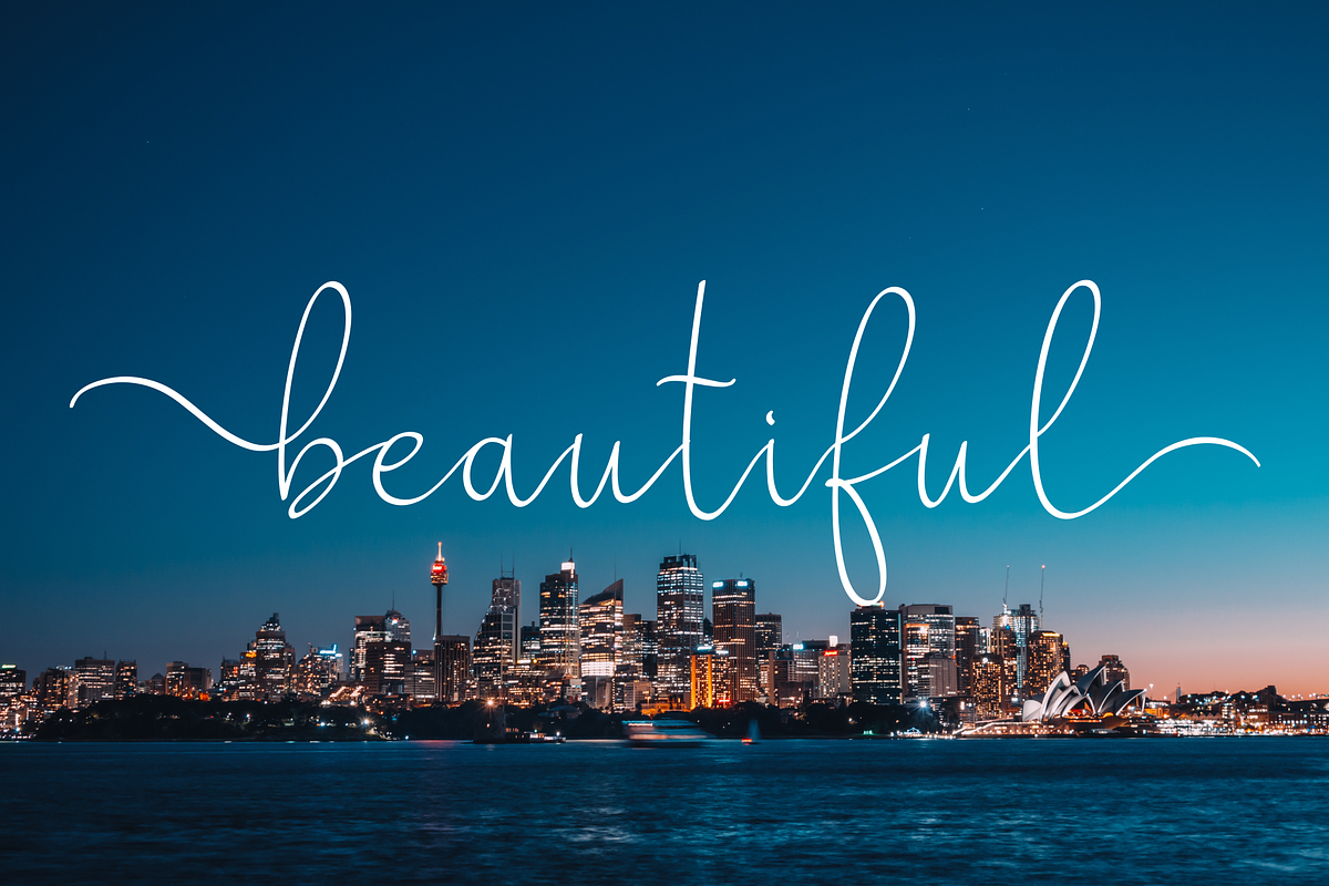 Zhafran, a Script Font by Sibelumpagi Studio (Photo 8 of 11)