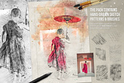 Watercolor Sketch PS Action, an Action Add-On by IndWorks Design (Thumbnail 4 of 10)