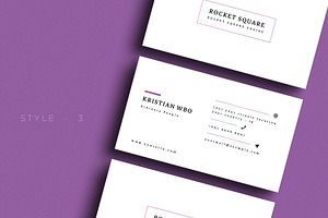 Bring Minimalist Business Card V.68