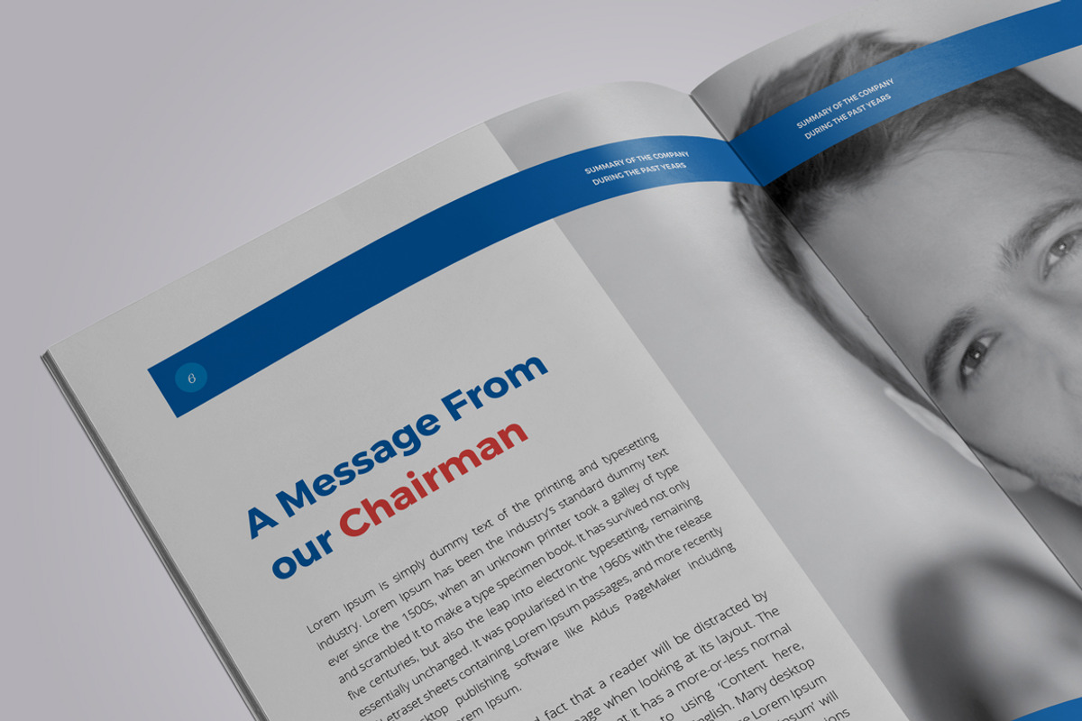 Annual Report, a Brochure Template by Pro-Gh (Photo 9 of 14)