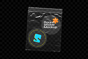 Transparent Plastic Sticker Mockups, an Advertising Mockup by MahmoudWally (Thumbnail 5 of 5)