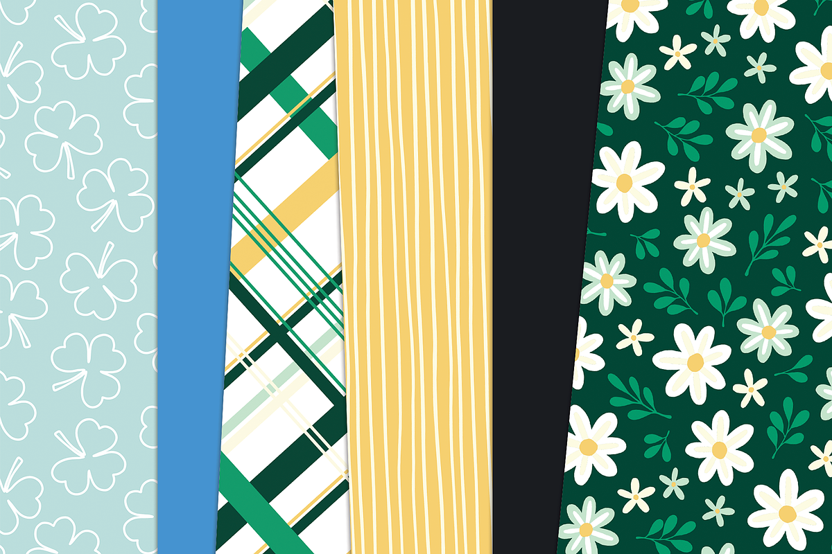 St Patrick's Day Digital Bundle, a Pattern Graphic by Paper Starr Studio (Photo 5 of 6)