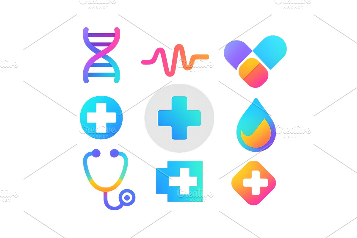 Collection of health and medical, a Healthcare Illustration by ZinetroN