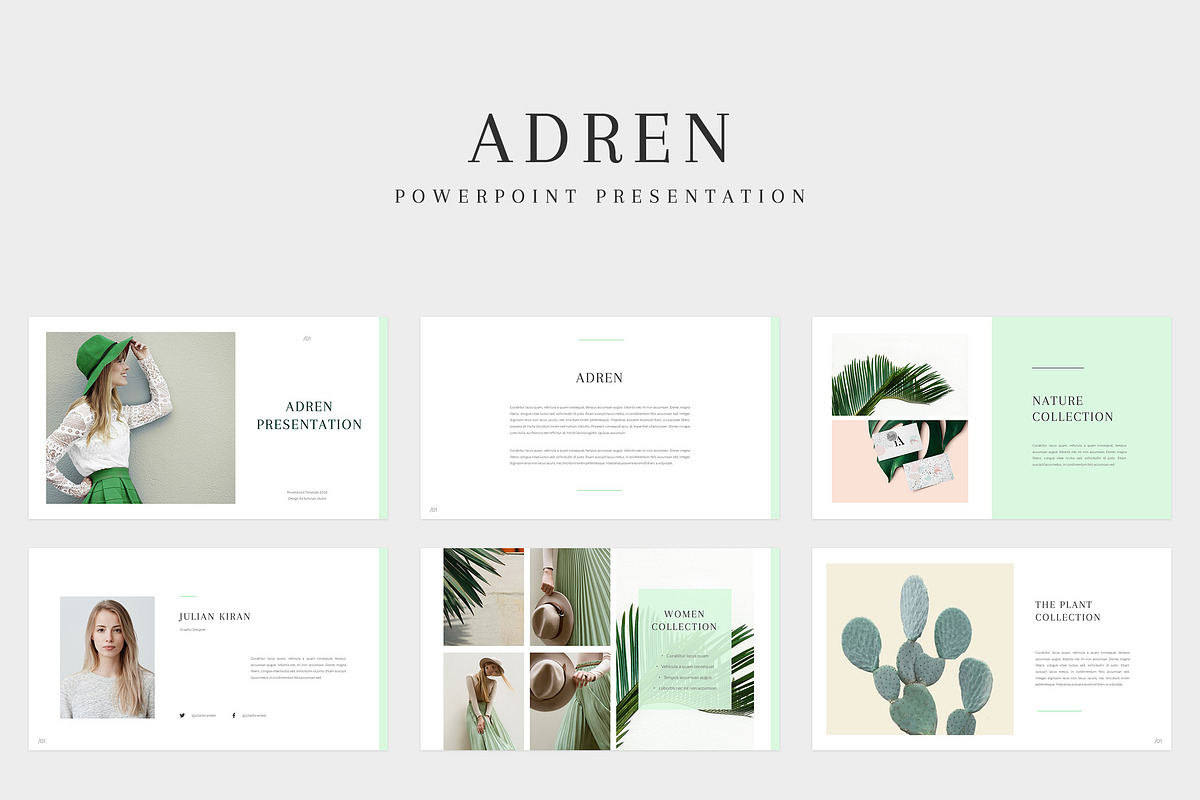 Adren - Powerpoint Template, a Presentation Template by kylyman