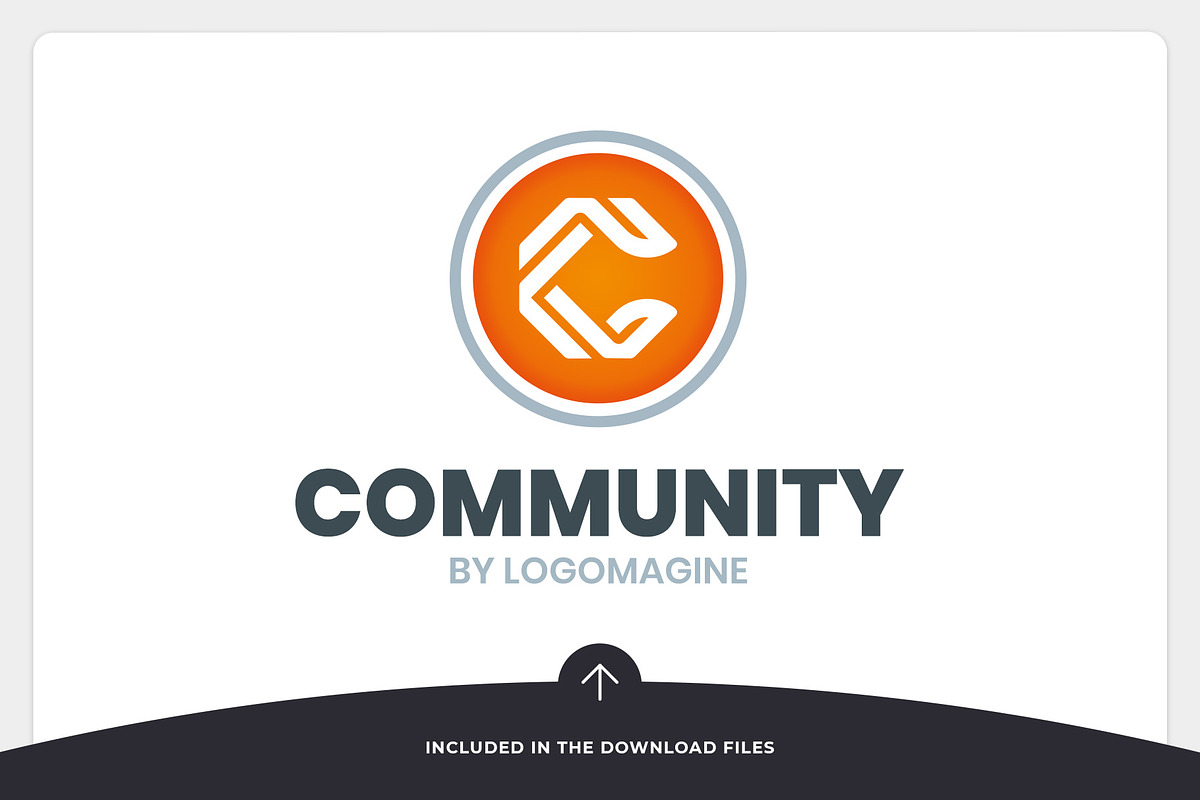 Community - Letter C Logo Template, a Branding & Logo Template by LOGOMAGINE (Photo 8 of 16)