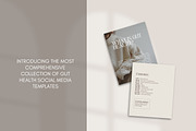 Gut Aesthetic Instagram Posts Canva, a Templates & Theme by Naturopath Hub (Thumbnail 2 of 9)