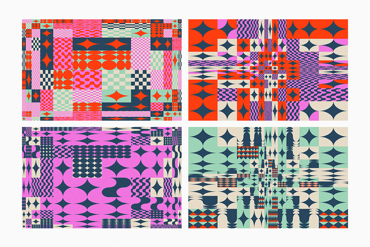Geometric Vector Backgrounds V05, a Background Graphic by dvtchk (Photo 3 of 6)