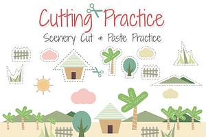 Cutting Practice for Kids Activities