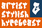 Vattiq Japanese Graffiti Display, a Handwritten Font by Maulana Creative (Thumbnail 2 of 7)