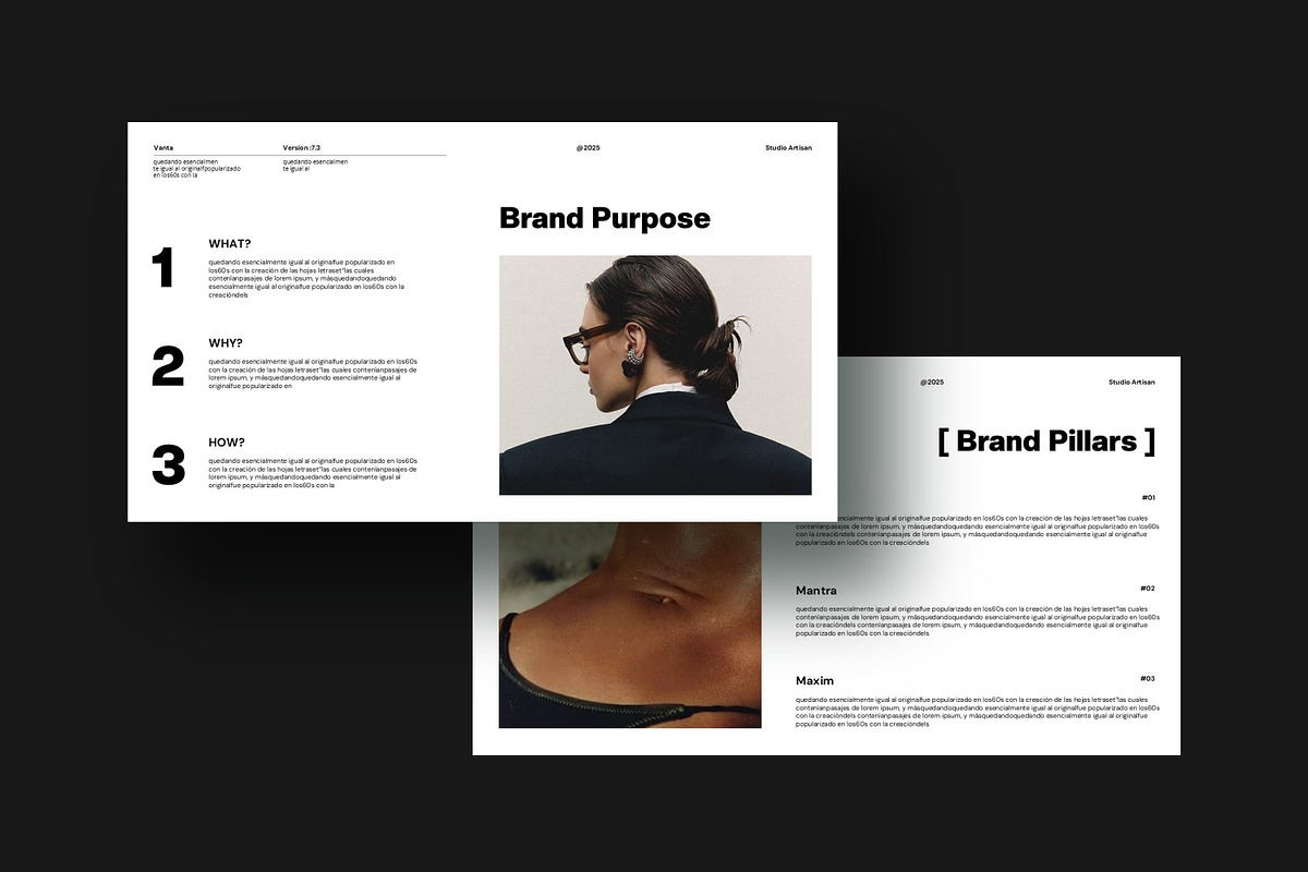 Vanta | Brand Strategy Template, a Presentation Template by Studio Artisan (Photo 10 of 11)