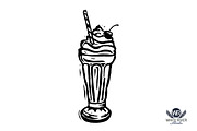 Retro Diner Linocuts, an Illustration by WhiteRiverStudio (Thumbnail 9 of 11)