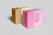 Box Packaging Mockup - 12 views, a Packaging Mockup by Illusiongraphic (Thumbnail 11 of 26)