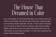 Stellar Swing - Mid Century Font, a Serif Font by HipFonts (Thumbnail 3 of 8)