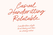 Royal Spark - Handwritten Ink Font, a Script Font by Letterena Studios Script (Thumbnail 9 of 20)
