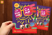 Kids Summer Camp Flyer V2, a Flyer Template by Satgur Graphic Design (Thumbnail 4 of 4)
