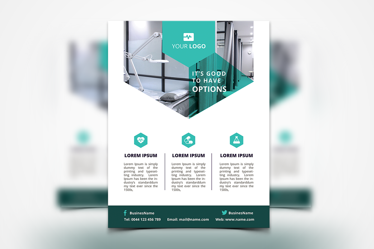TOP 100 PREMIUM Flyers Templates, a Flyer Template by UNIK Agency (Photo 57 of 82)