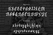 Ribeth - A Simple Blackletter Typefa, a Blackletter Font by zamjumps (Thumbnail 7 of 9)