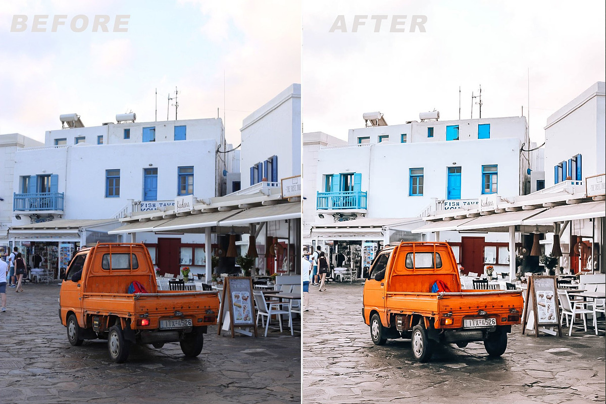 Mobile Lightroom Presets - Mykonos preview 5
