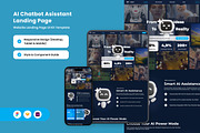 Orbit - AI Chatbot Assistant Landing, a Landing Page Template by twinstd (Thumbnail 1 of 5)