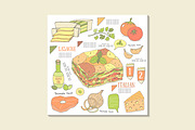 Food infographic, an Object Graphic by Veresk (Thumbnail 2 of 6)