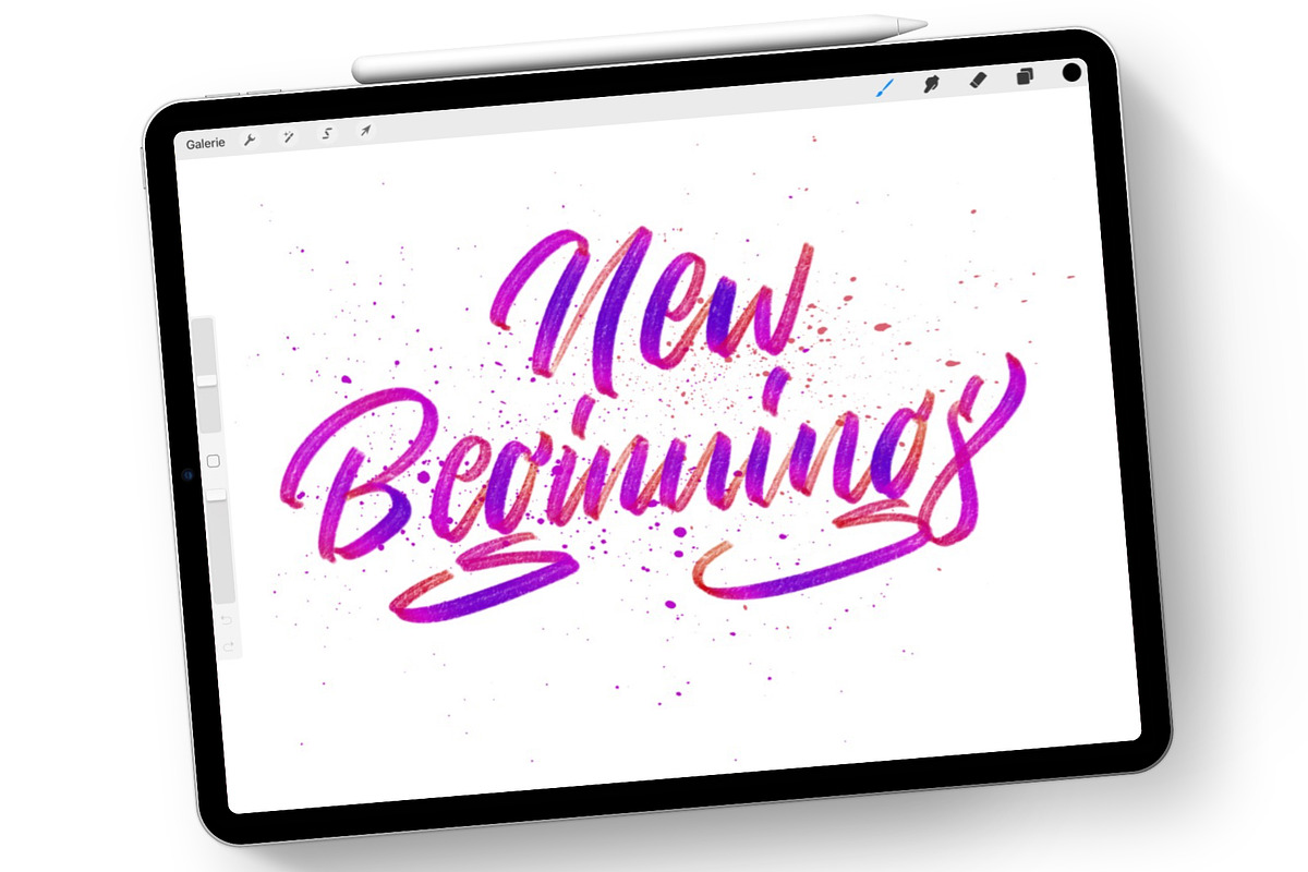 Predefined Procreate Color-Brushes, a Brush Add-On by Studio FabianFischer (Photo 5 of 6)