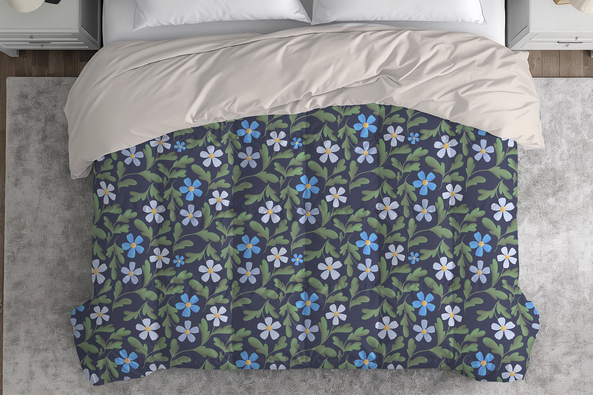 Moody Bloom Floral Seamless Pattern, a Pattern Graphic by Little Creative Scribbles (Photo 4 of 8)