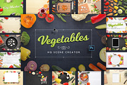 Vegetables HQ Scene Creator, a Graphic by RSplaneta (Thumbnail 1 of 11)