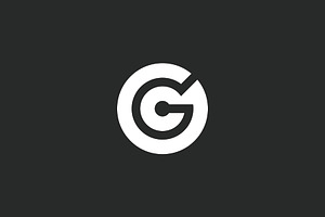 Modern Circle Letter G Logo Template