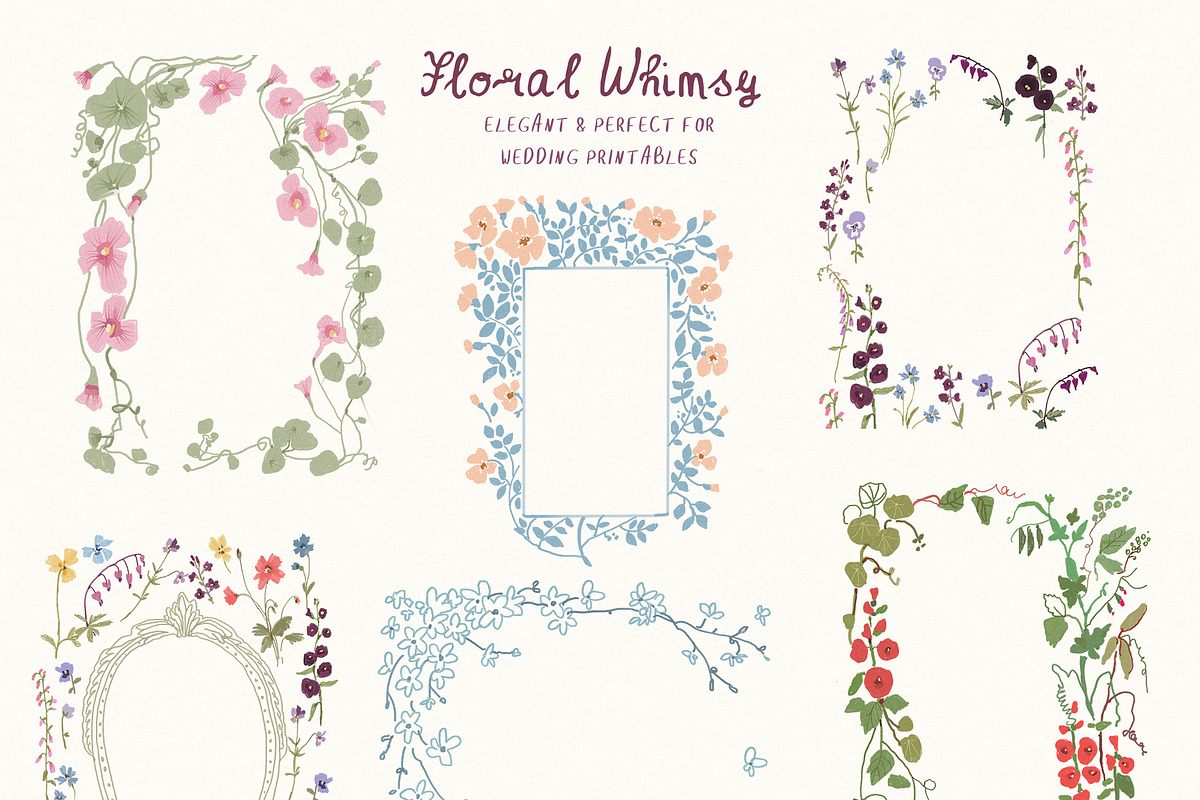 Cottagecore PNG Frames, Illustration, a Decorative Illustration by whiteheartdesign (Photo 44 of 57)
