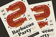 Modern BBQ Night Flyer, a Flyer Template by Gumico Studio. (Thumbnail 3 of 3)