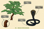 Organic Toolkit, a Brush Add-On by Brian Ritter Design (Thumbnail 3 of 13)