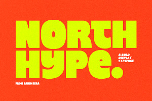 North Hype - Bold Display Sans