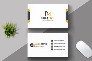 Clean Business Card Layout