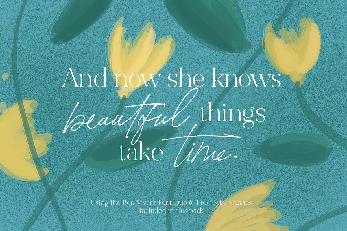 Bon Vivant Collection, a Serif Font by Nicky Laatz (Photo 43 of 44)