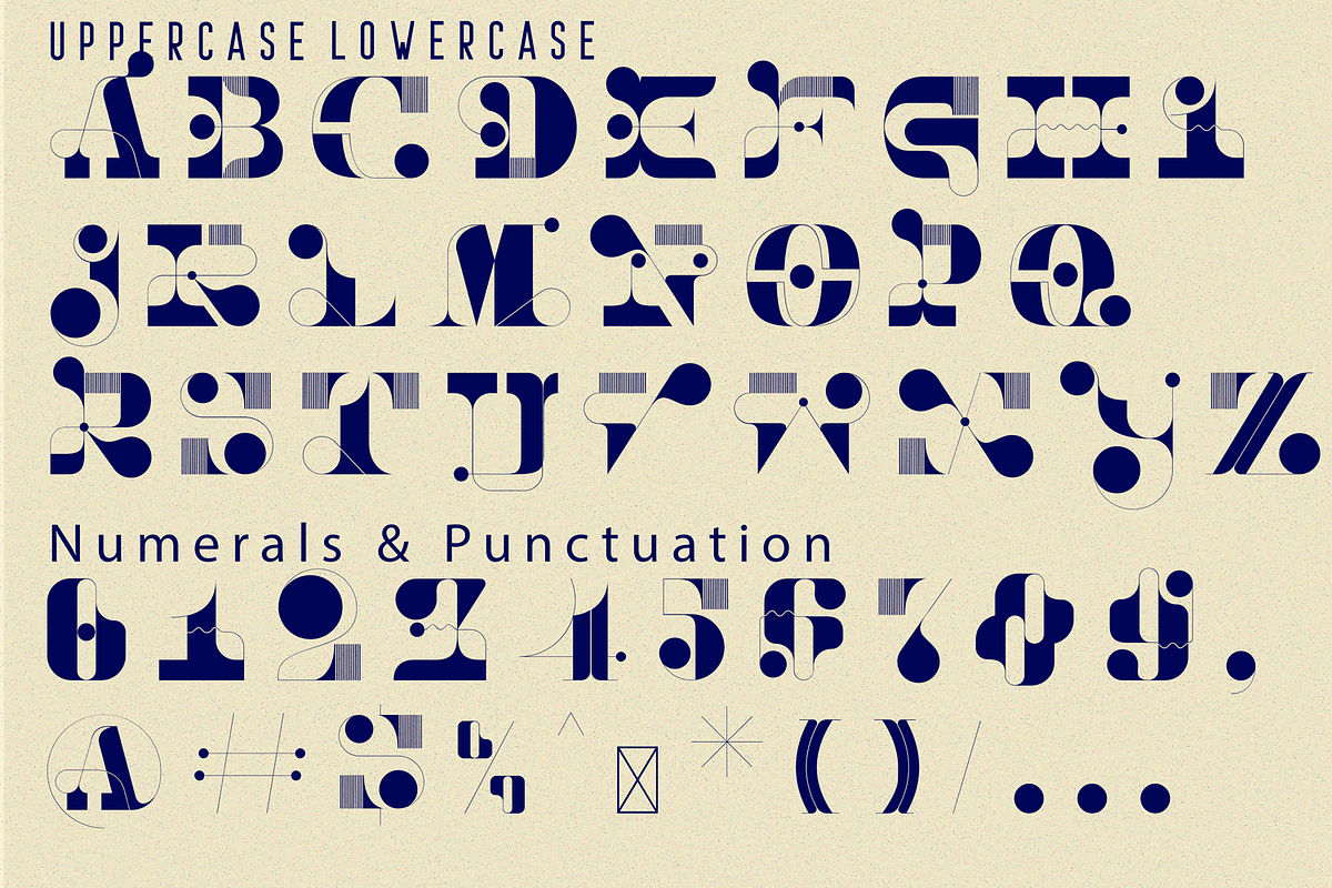 Hughes Display Font, a Serif Font by 177Studio