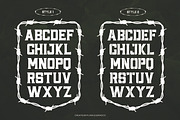 Gunsman - Millitary Display Serif Fo, a Font by Flawless And Co (Thumbnail 9 of 10)