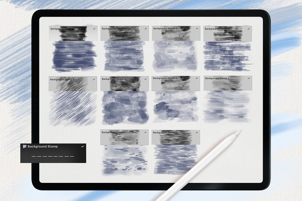 ARTIST'S STUDIO PROCREATE KIT, a Brush Add-On by AlexandraArt (Photo 9 of 17)