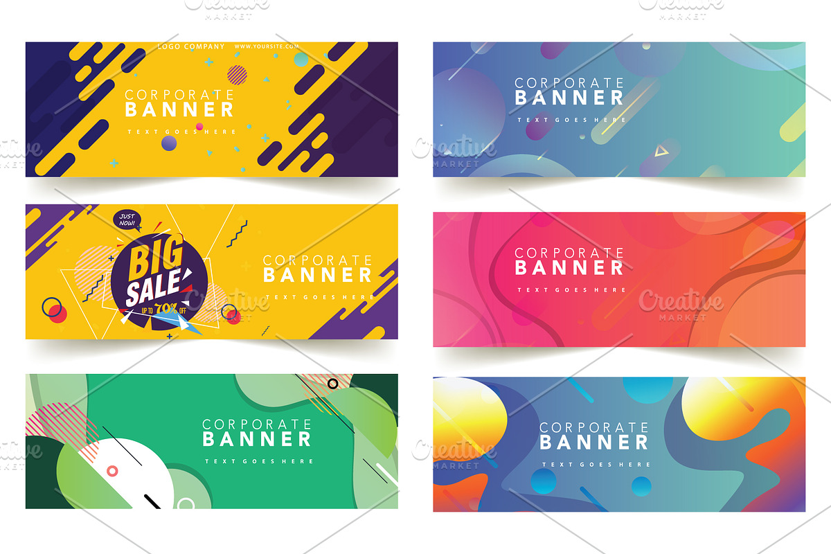 business banner design bundle, a Marketing Template by Amazing crafter